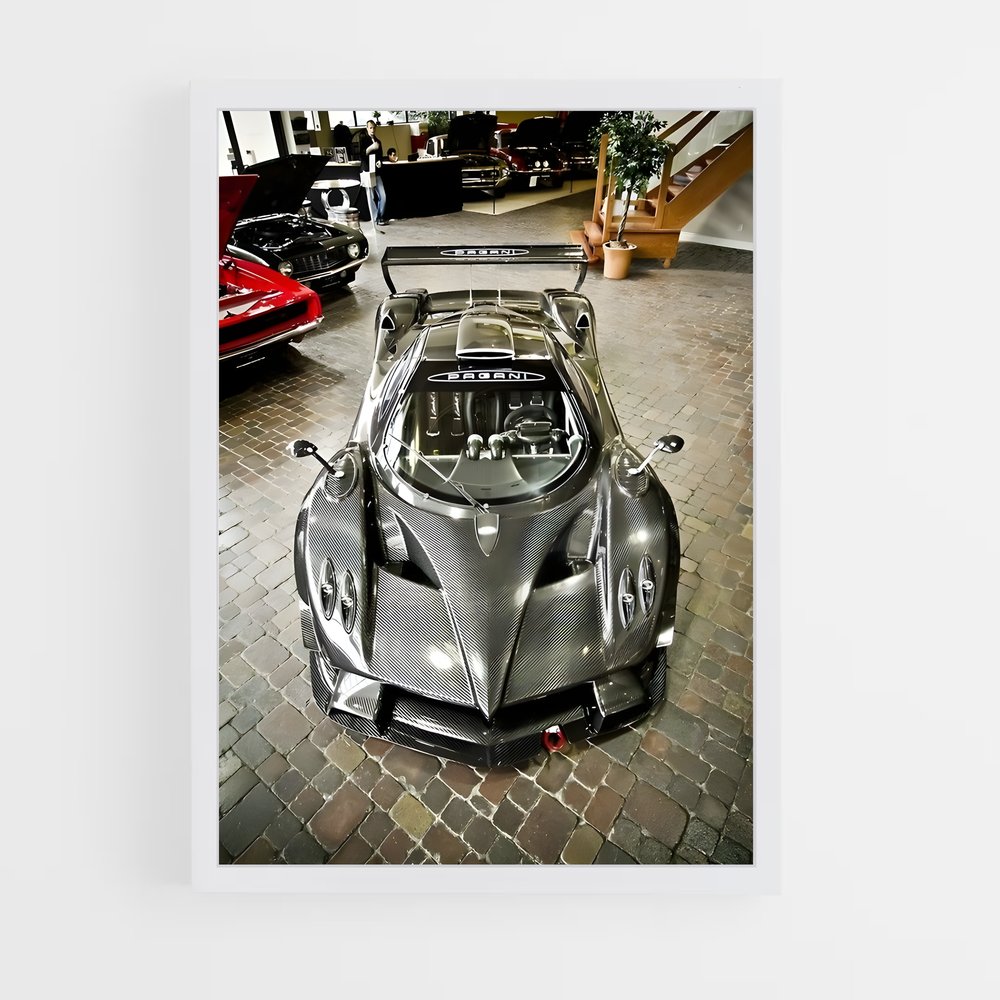 Poster Chambre Zonda – affiche Pagani (vue 3)